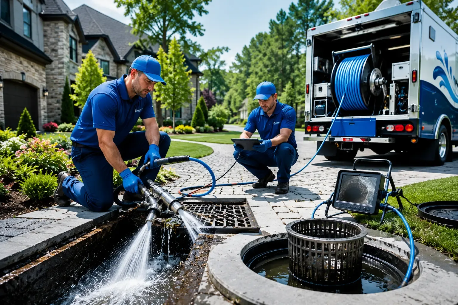 Local outdoor drain cleaning professionals in Goodrich, MI